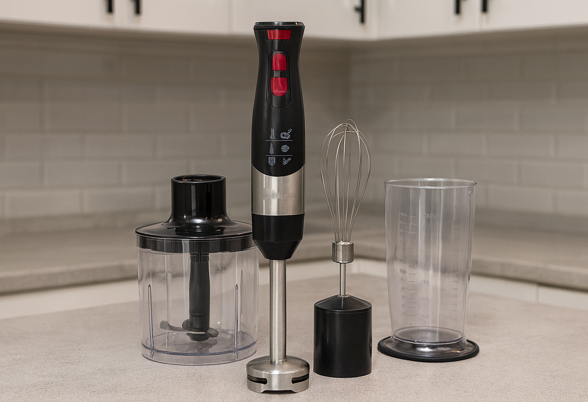 Απεικονίζεται το ραβδομπλέντερ 